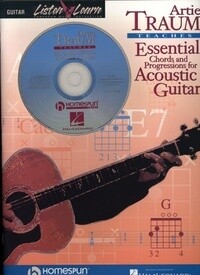 Artie Traum Teaches Essential Chords and Progressions for Acoustic Guitar - Book + CD
