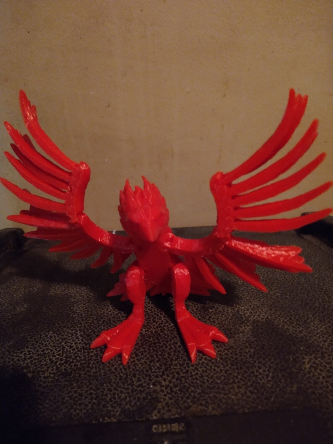 Articulated 3D printed phoenix