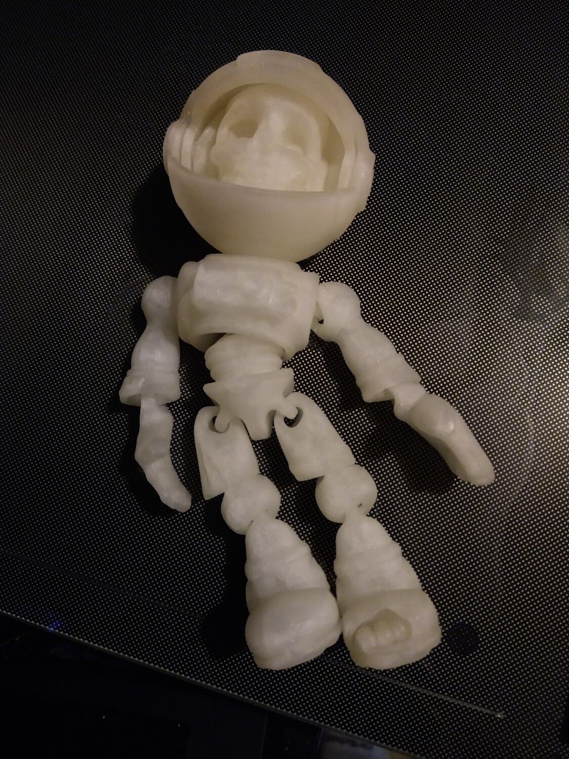 Skeleton astronaut