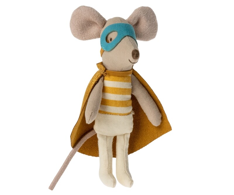 Superhelden Maus kleiner Bruder