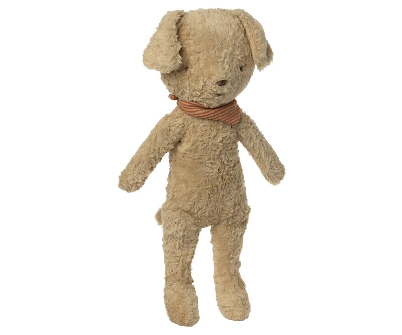 Maileg Kuscheltier Hund Plüsch Welpe Beige