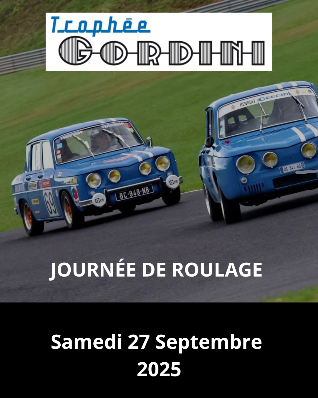 TROPHÉE GORDINI AU MAS DU CLOS : Samedi 27 Septembre 2025