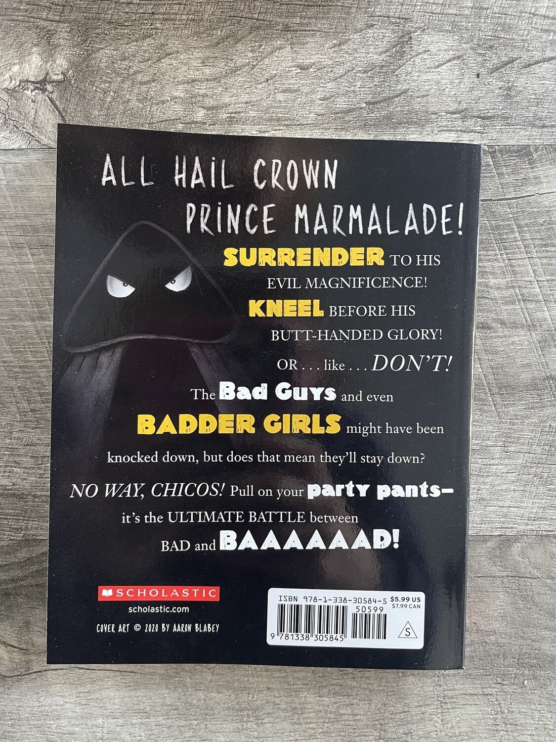 Blabey, Aaron-The Bad Guys in The Baddest Day Ever