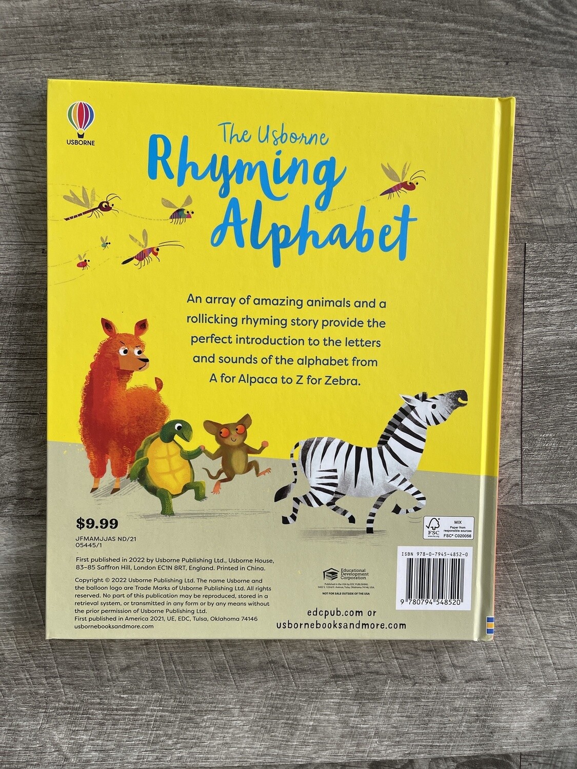 Brooks, Felicity-Rhyming Alphabet