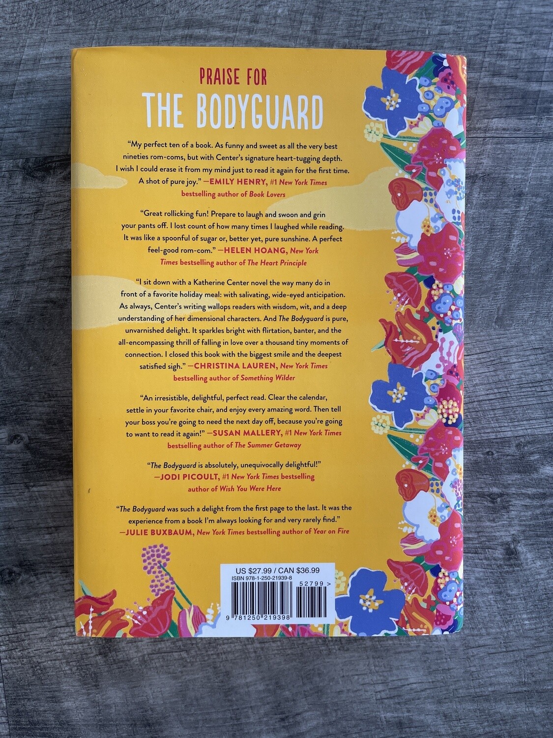 Center, Katherine-The BodyGuard
