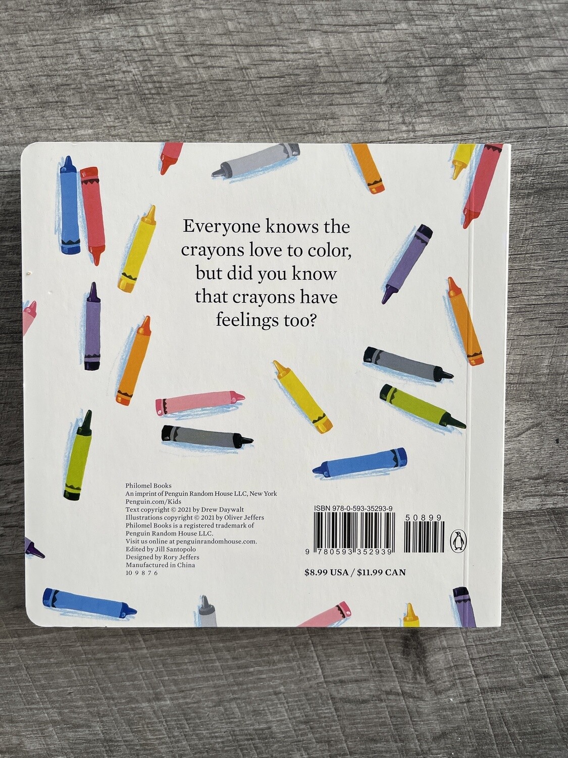 Daywalt, Drew-The Crayons&#39; Book of Feelings