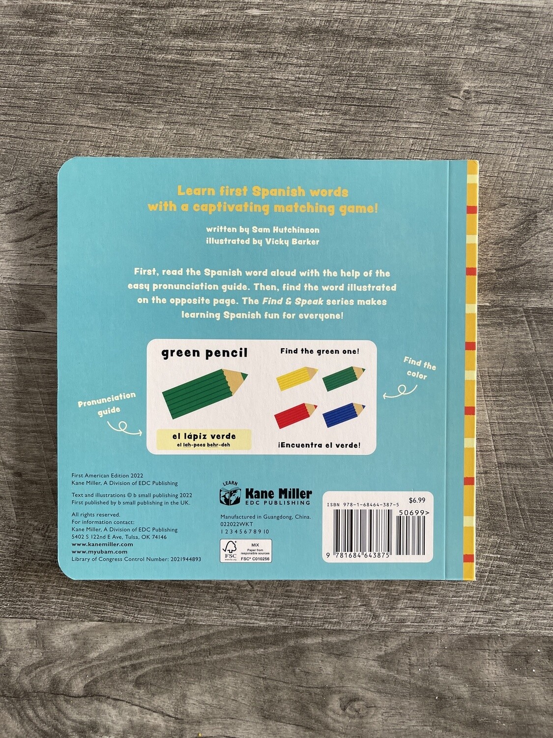 Find &amp; Seek Spanish Colors