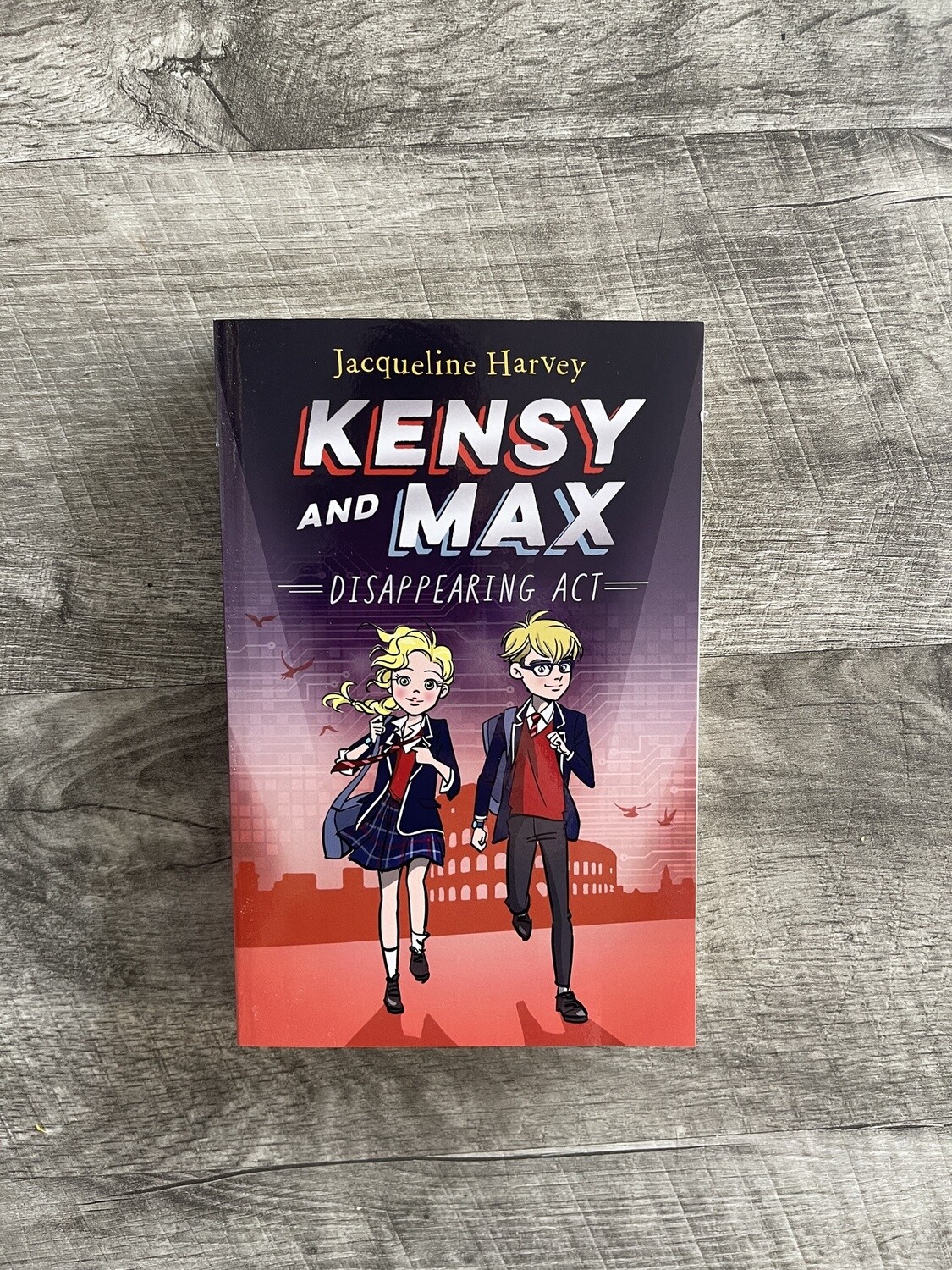 Harvey, Jacqueline-Kensy and Max: Disappearing Act