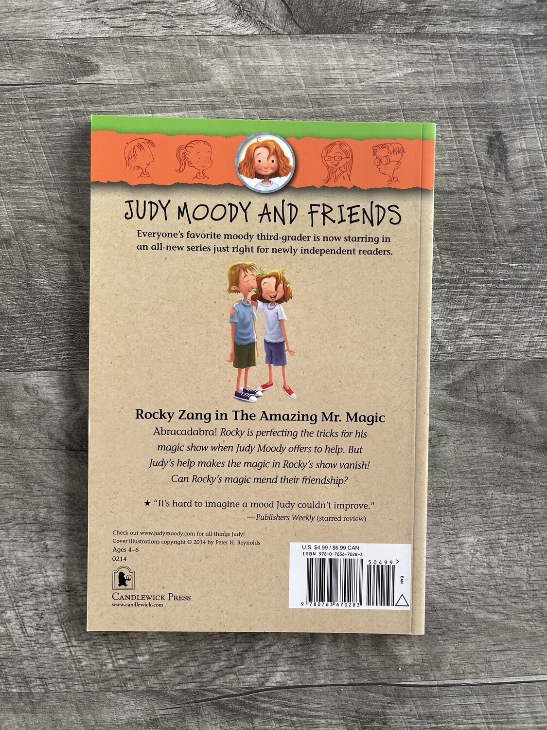 McDonald, Megan-Judy Moody and friends Rocky Zang in the Amazing Mr.Magic