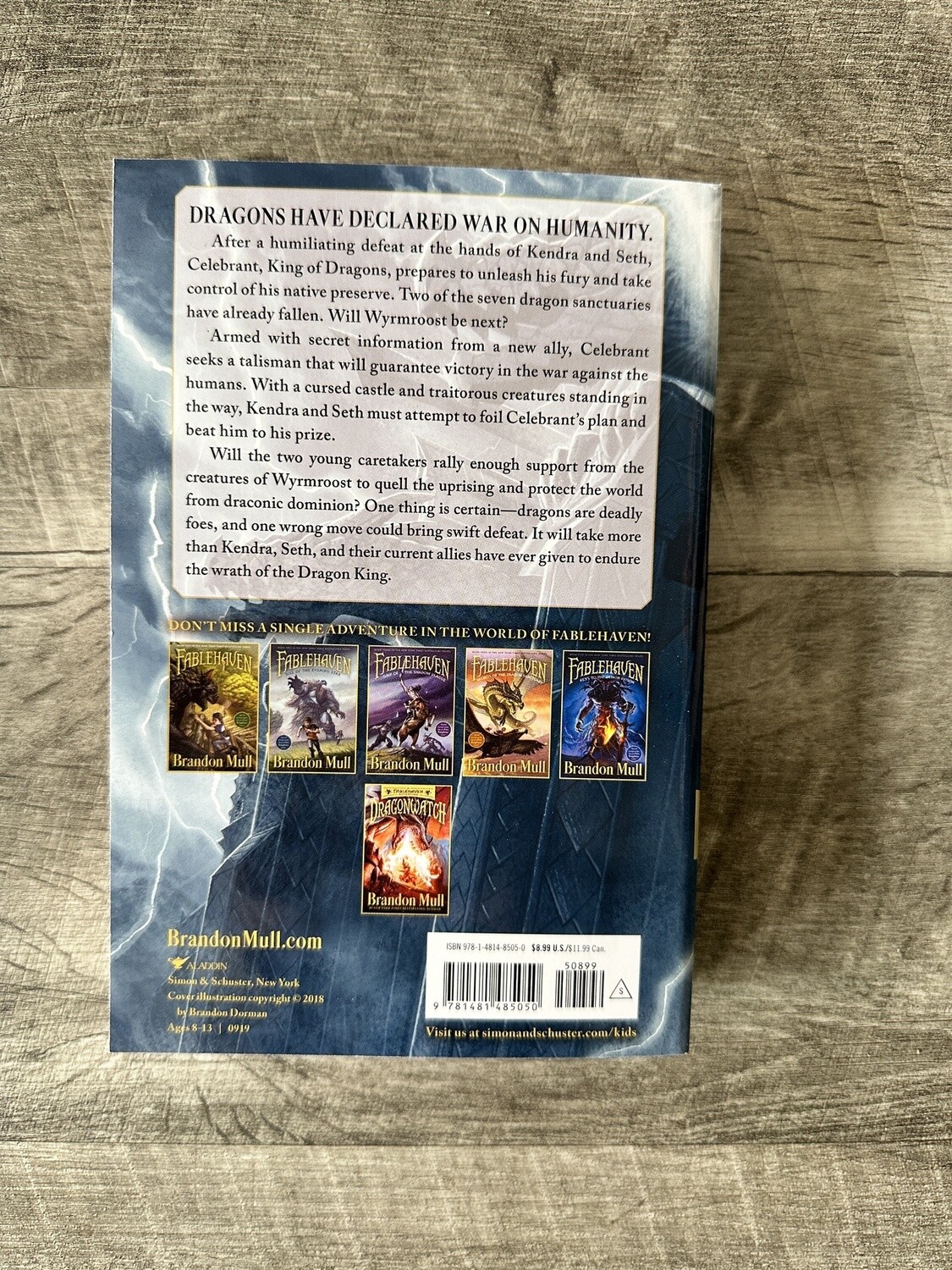 Mull, Brandon- Dragonwatch Wrath of the Dragon King