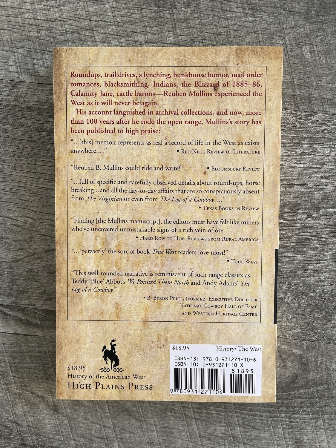 Mullins, Reuben-Pulling Leather