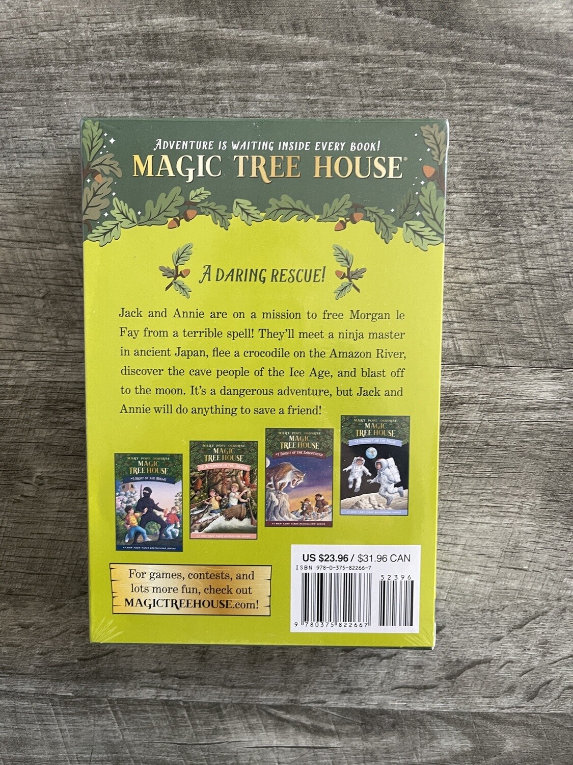 Osborne, Mary Pope-The Magic Tree House Books 5-8