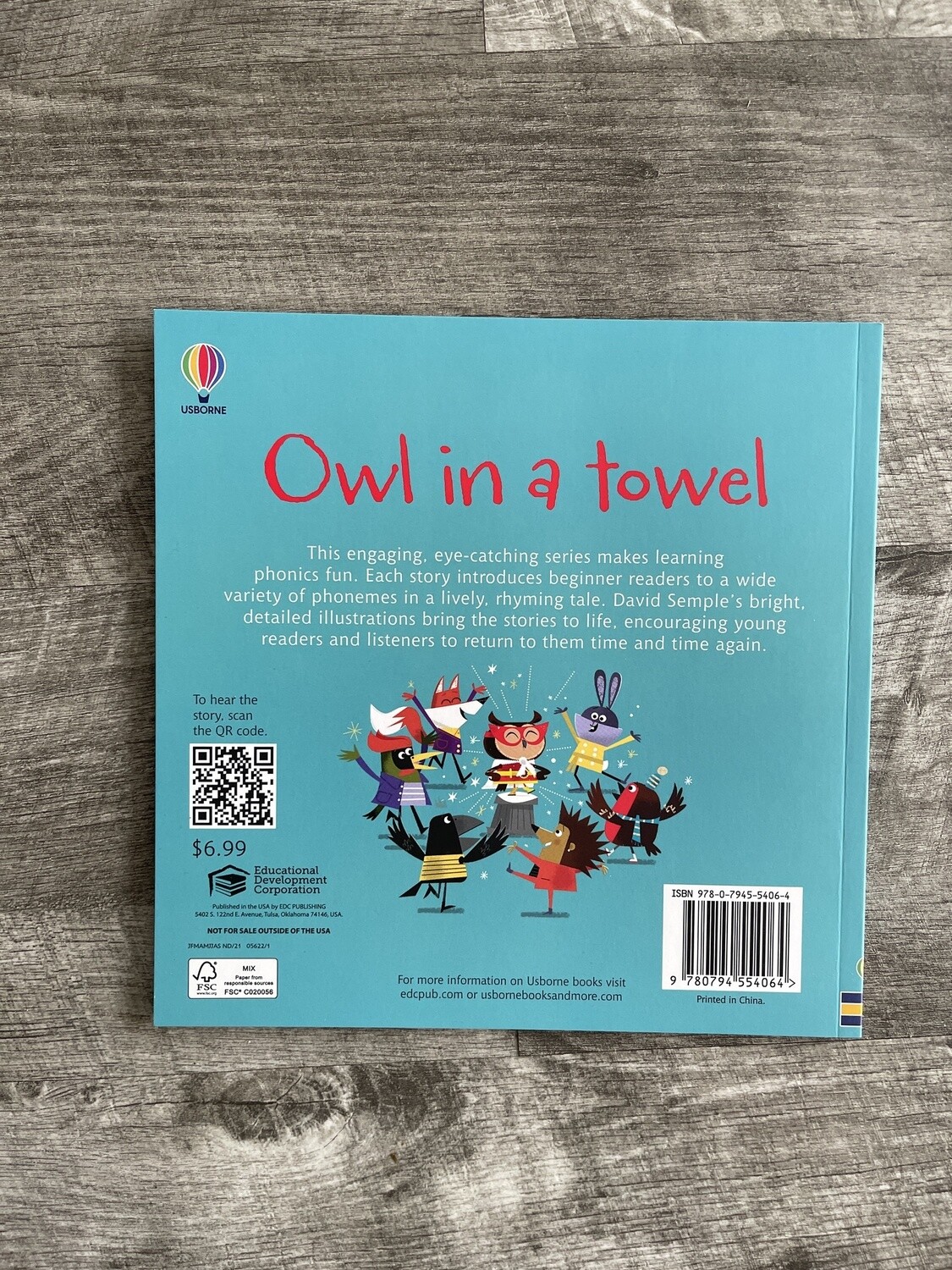 Sims, Lesley-Owl in a Towel