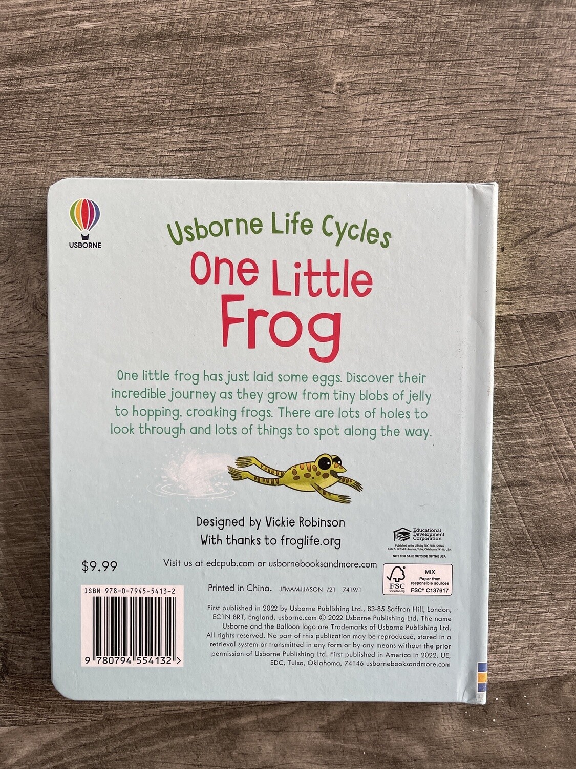 Sims, Lesley-One Little Frog