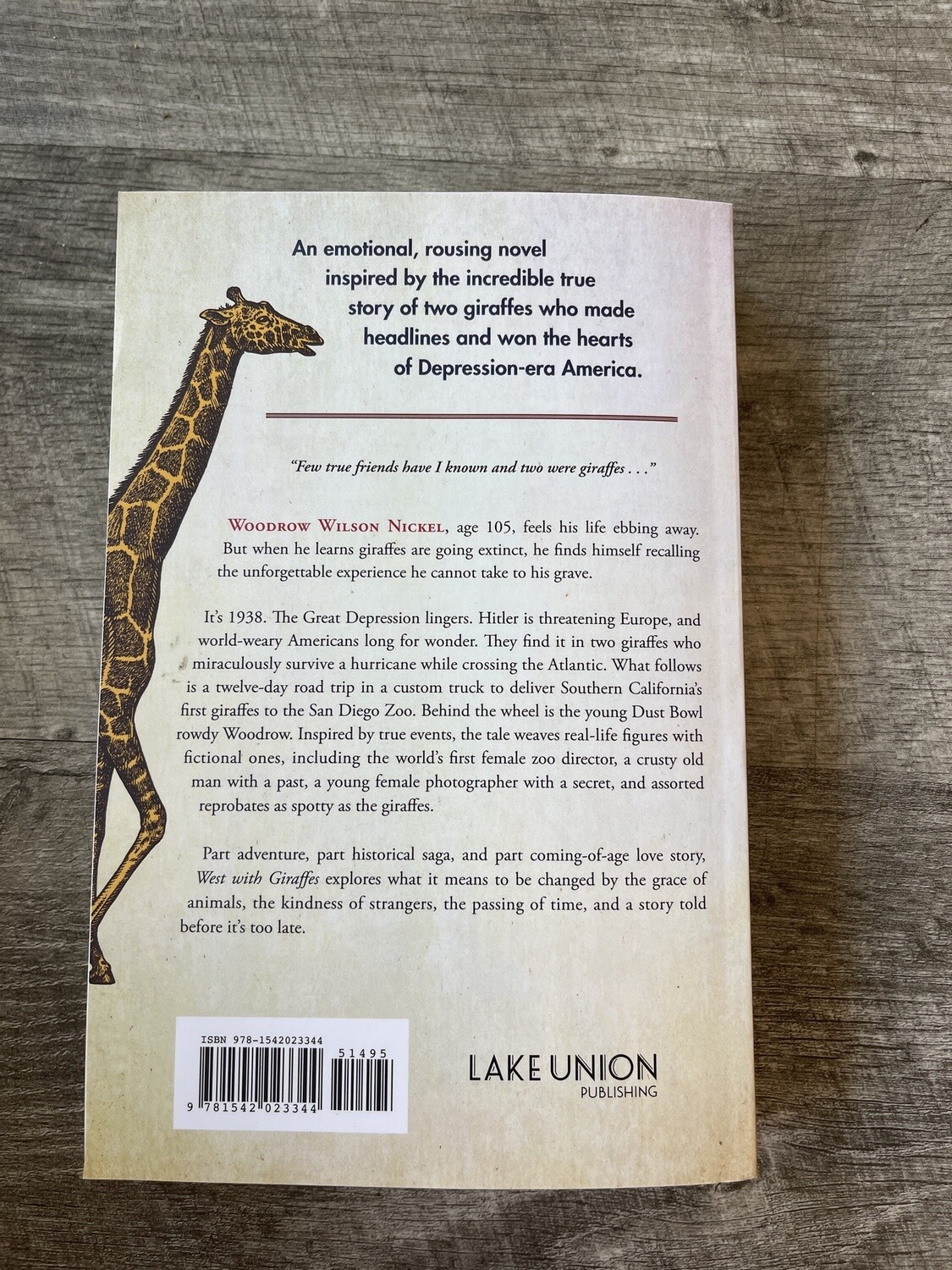 Rutledge, Lynda-West With Giraffes
