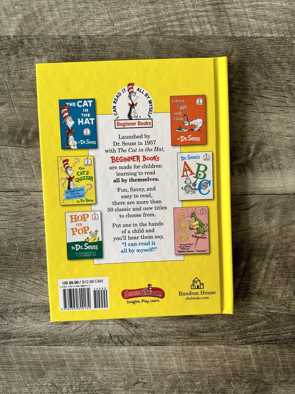 Seuss, Dr.-One Fish, Two Fish, Red Fish, Blue Fish