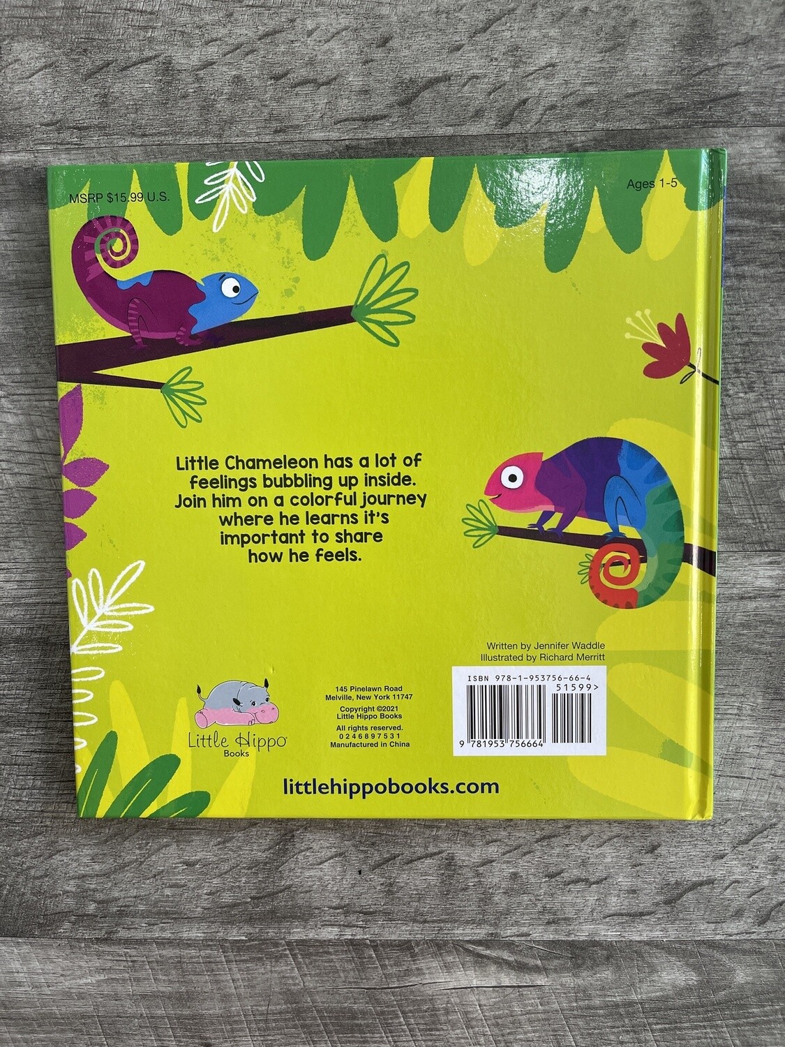 Waddle, Jennifer-The Chameleon who Couldn&#39;t Change