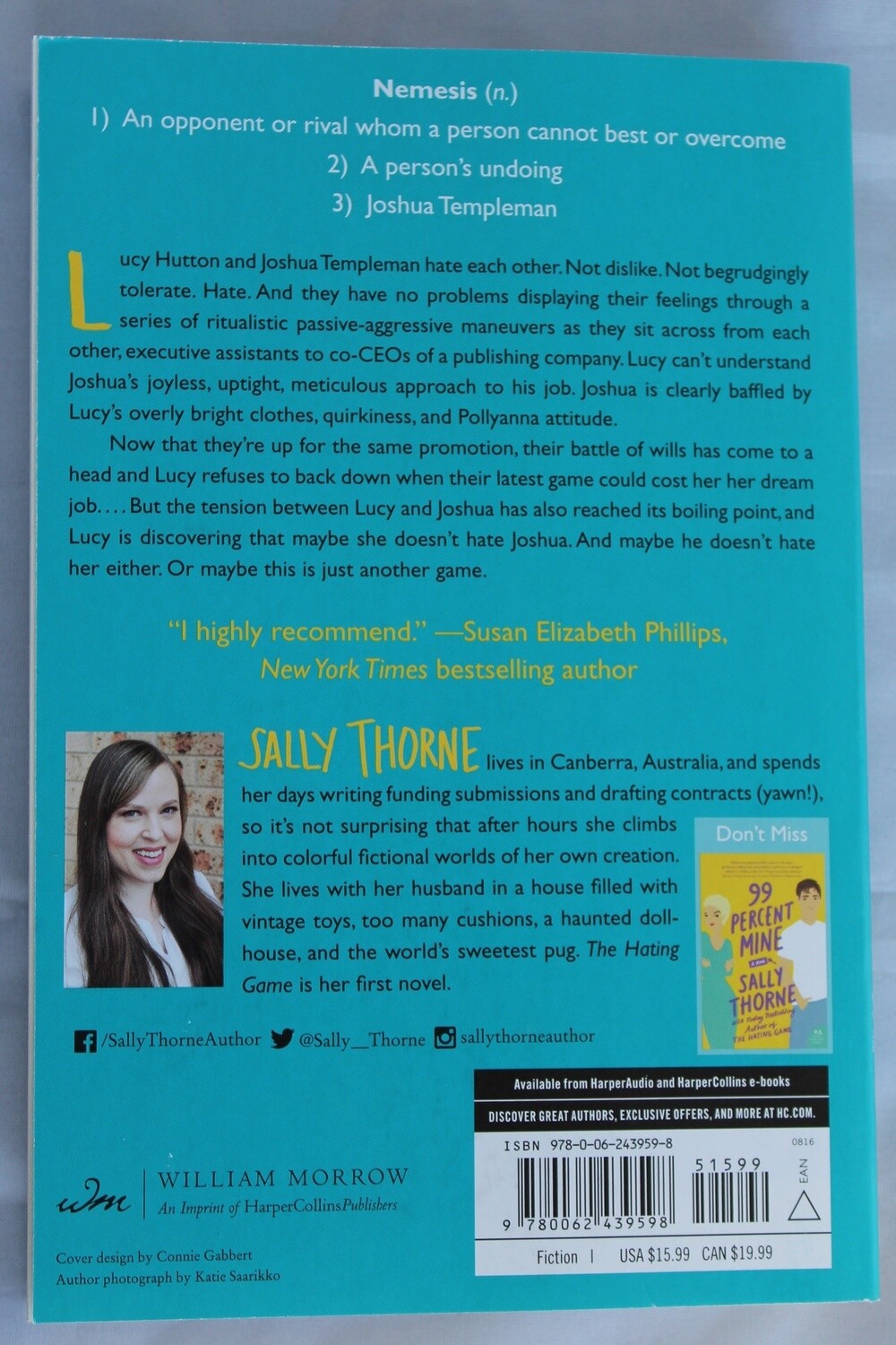 Thorne, Sally-The Hating Game