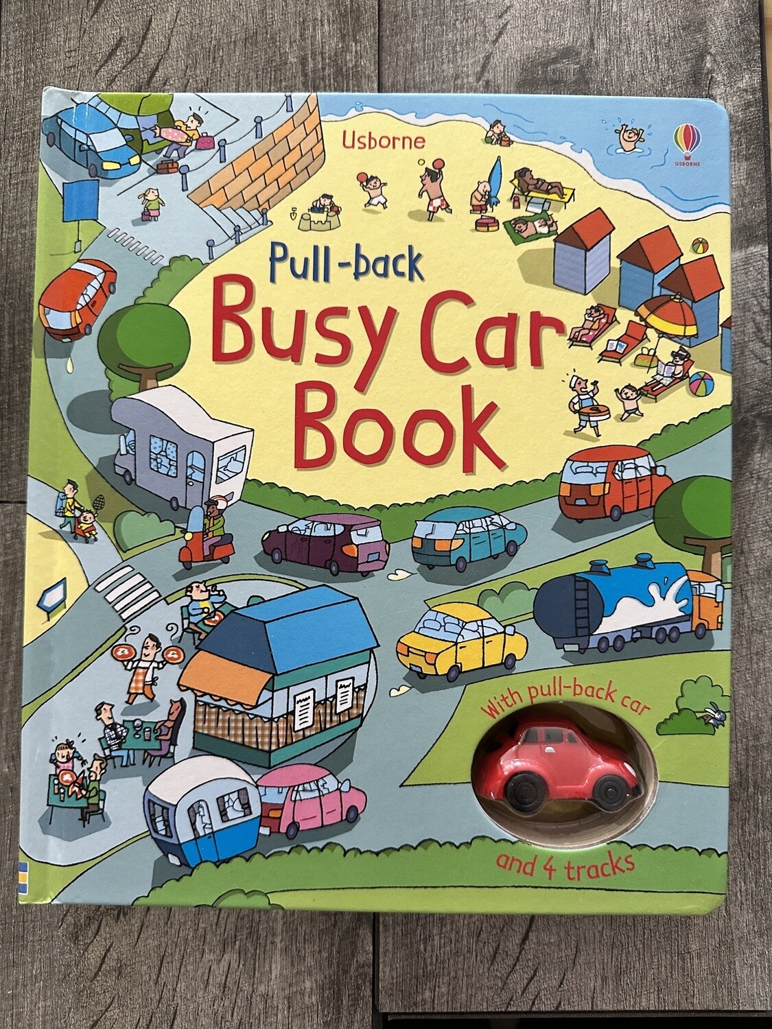Pull Back Busy Car Book
