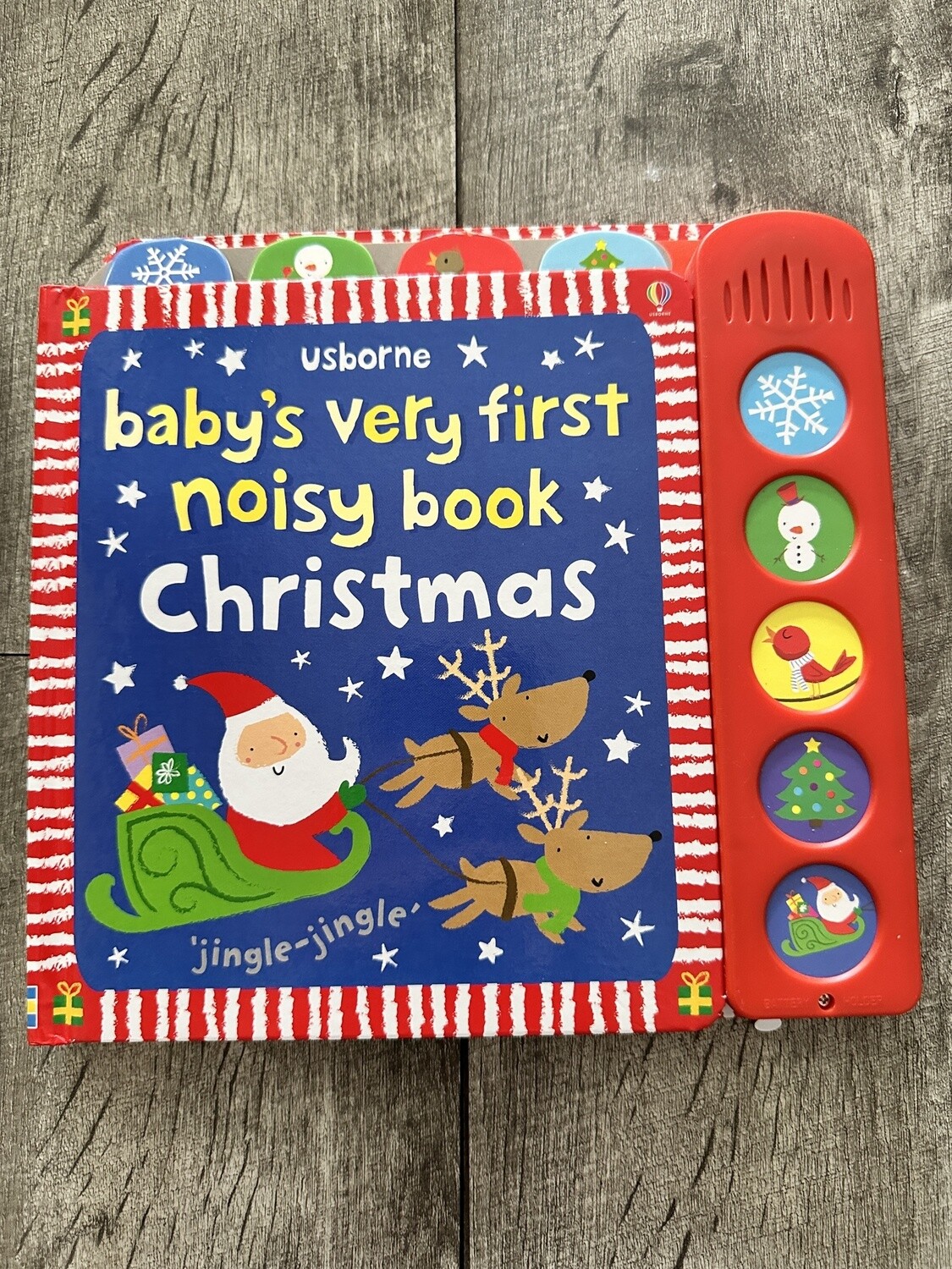 Baby&#39;s Very First Noisy Book Christmas