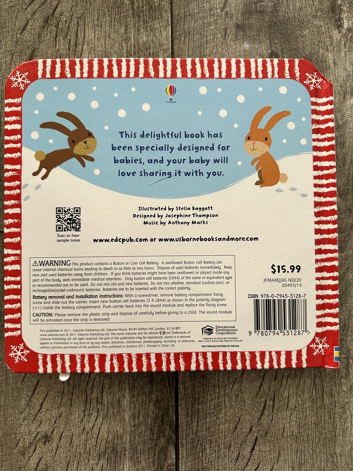 Baby&#39;s Very First Noisy Book Christmas