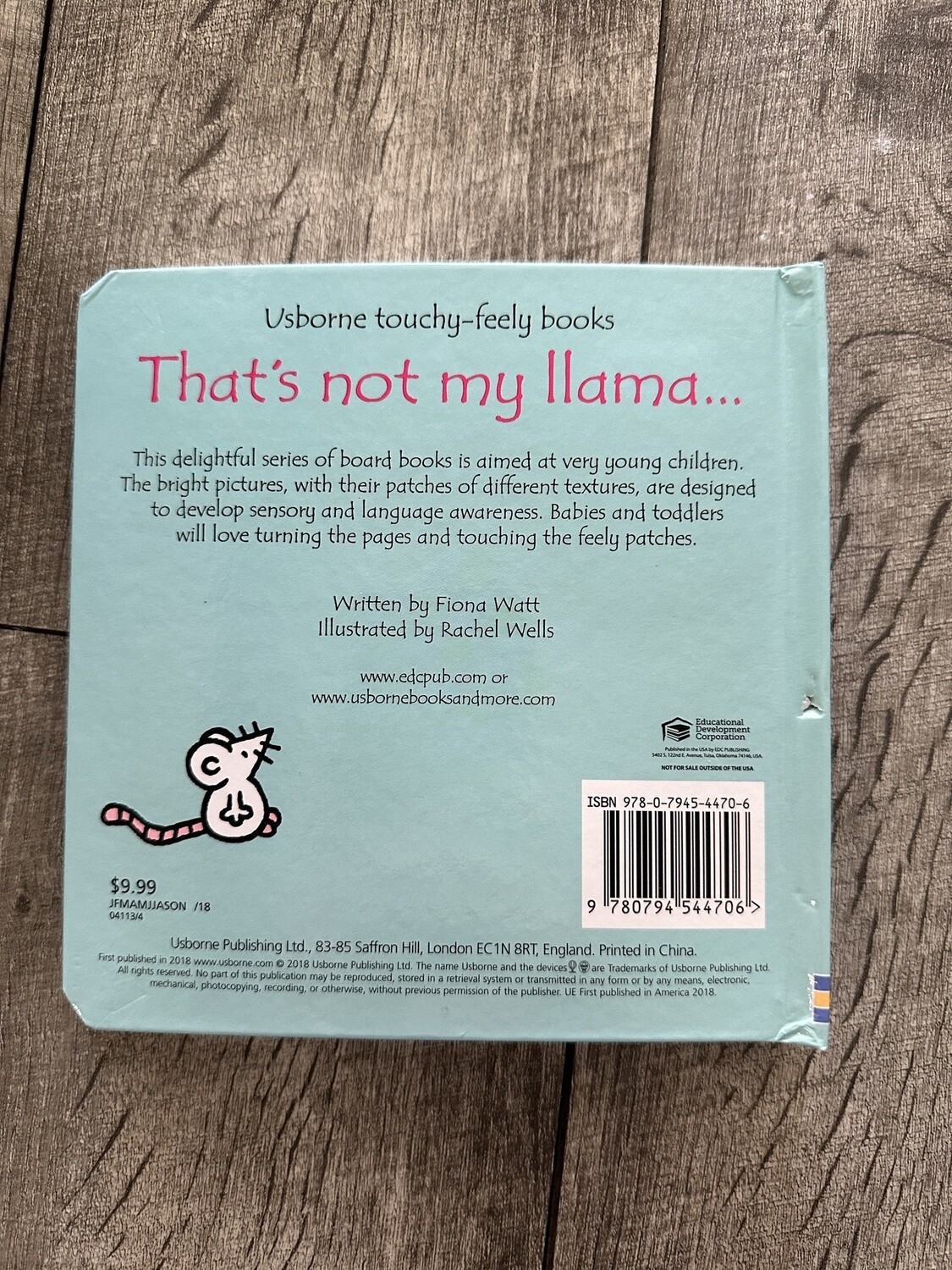 Watt, Fiona-That&#39;s Not My Llama