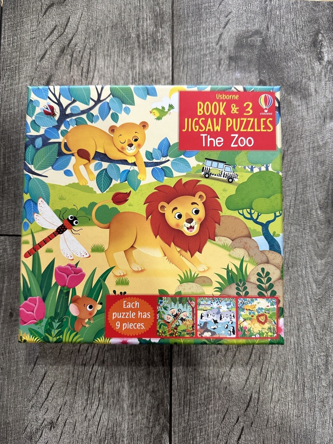 Book and Puzzles The Zoo