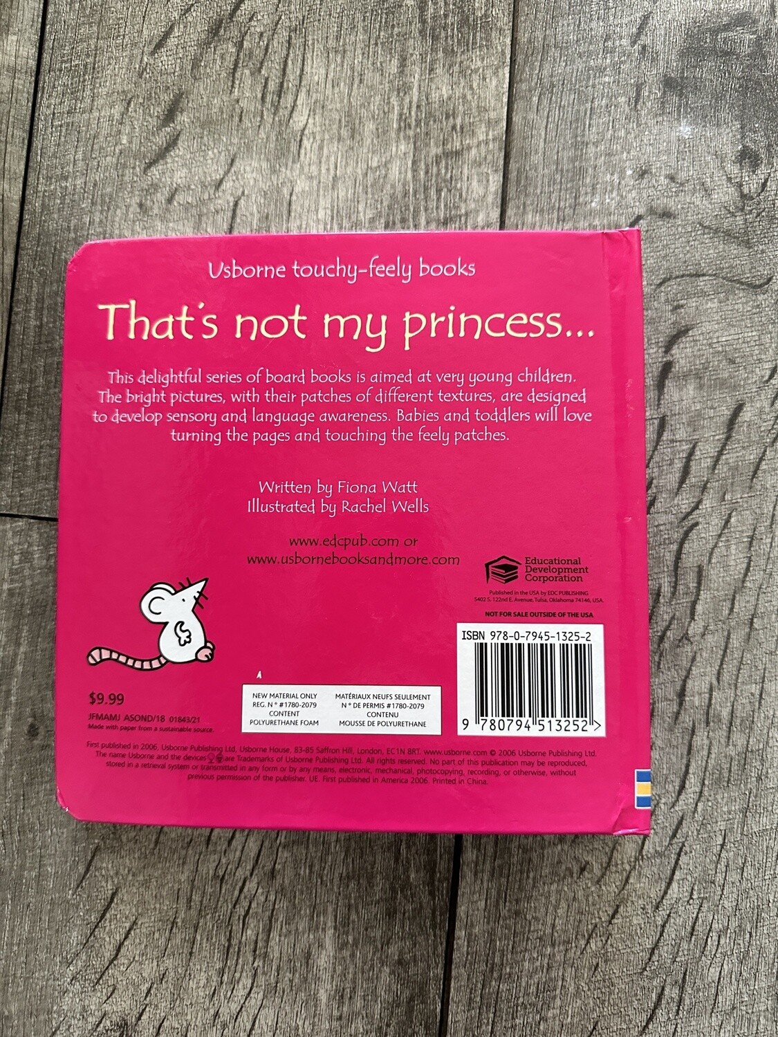 Watt, Fiona-That&#39;s Not My Princess