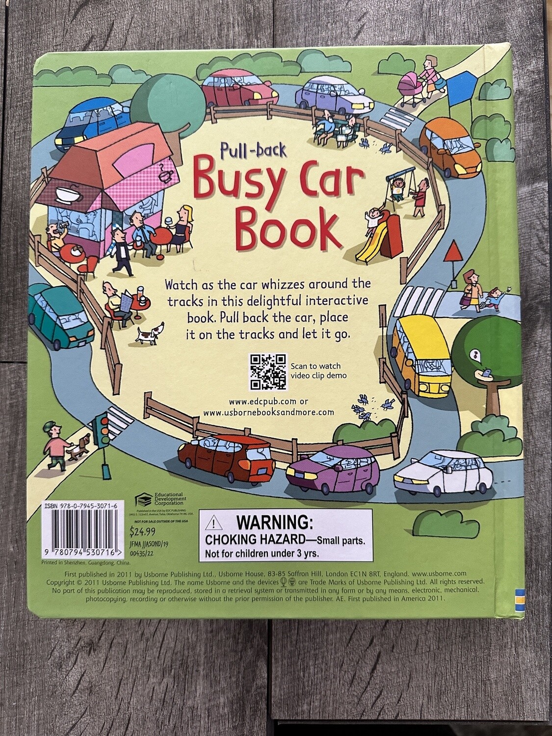 Pull Back Busy Car Book