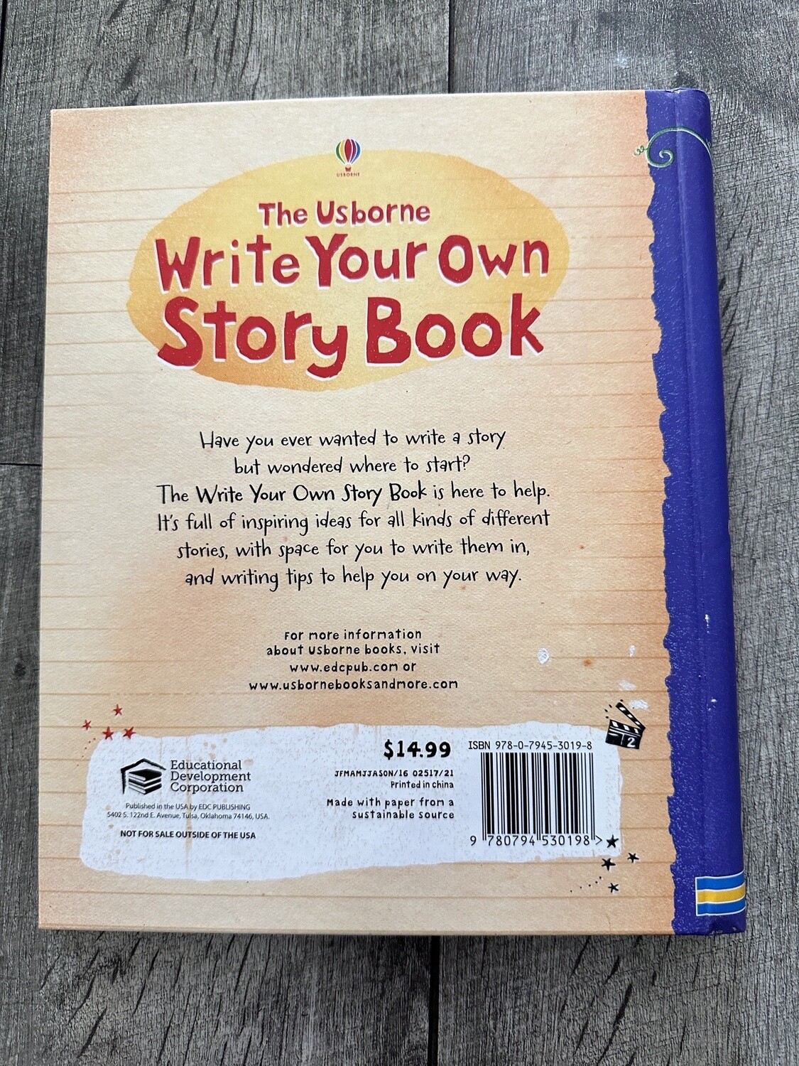 Write Your Own Story Book