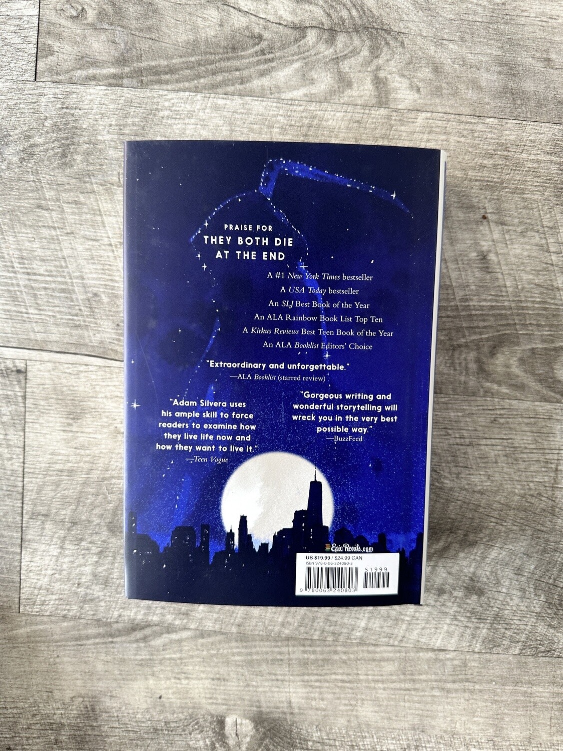 Silvera, Adam-The First to Die at the End