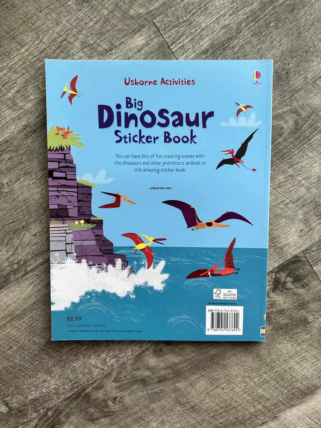 Big Dinosaur Sticker Book