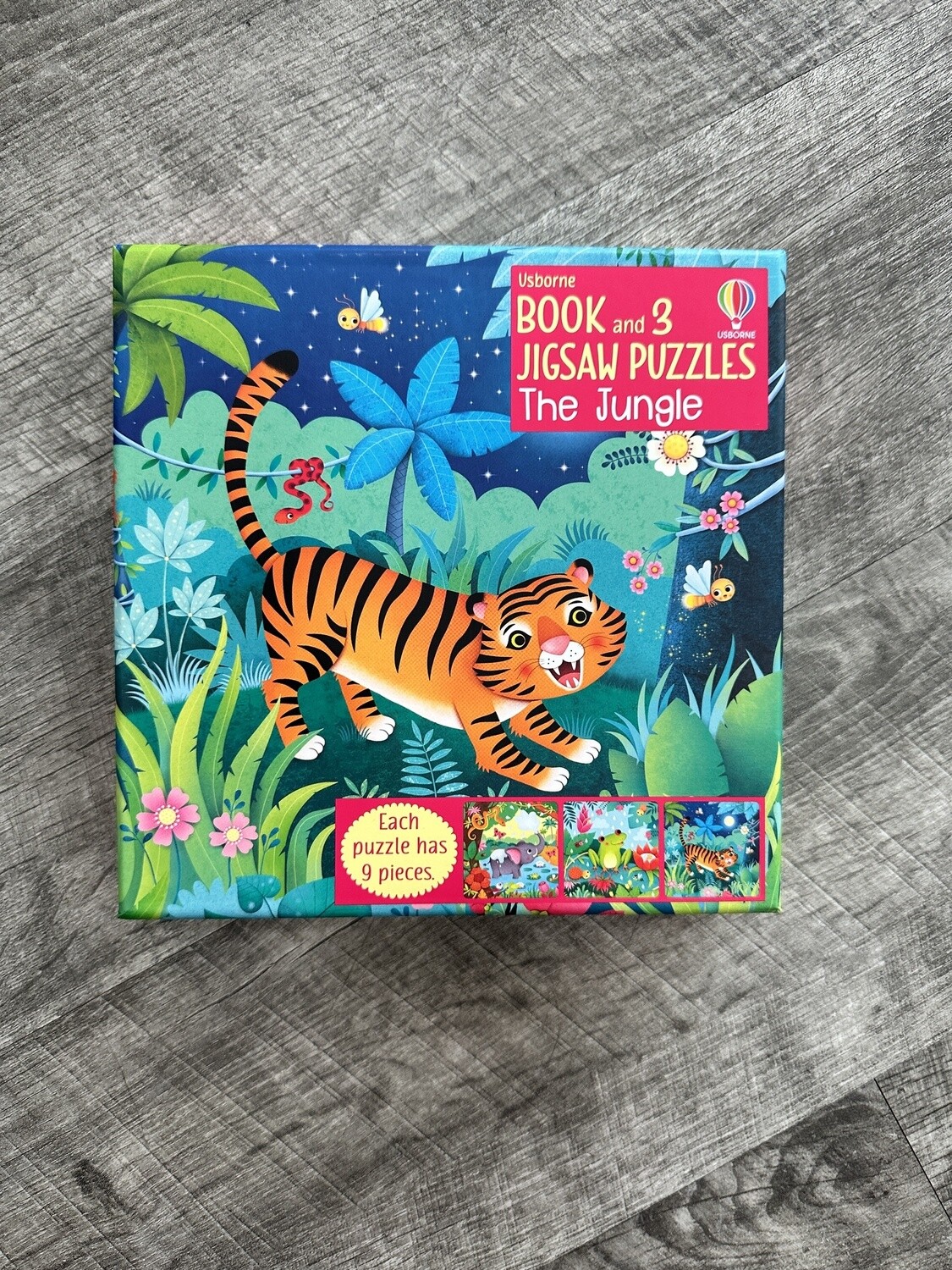 Book and Jigsaw Puzzles the Jungle