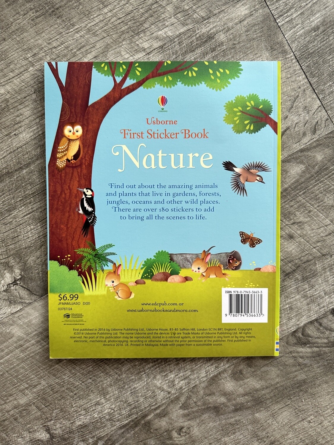First Sticker Book Nature