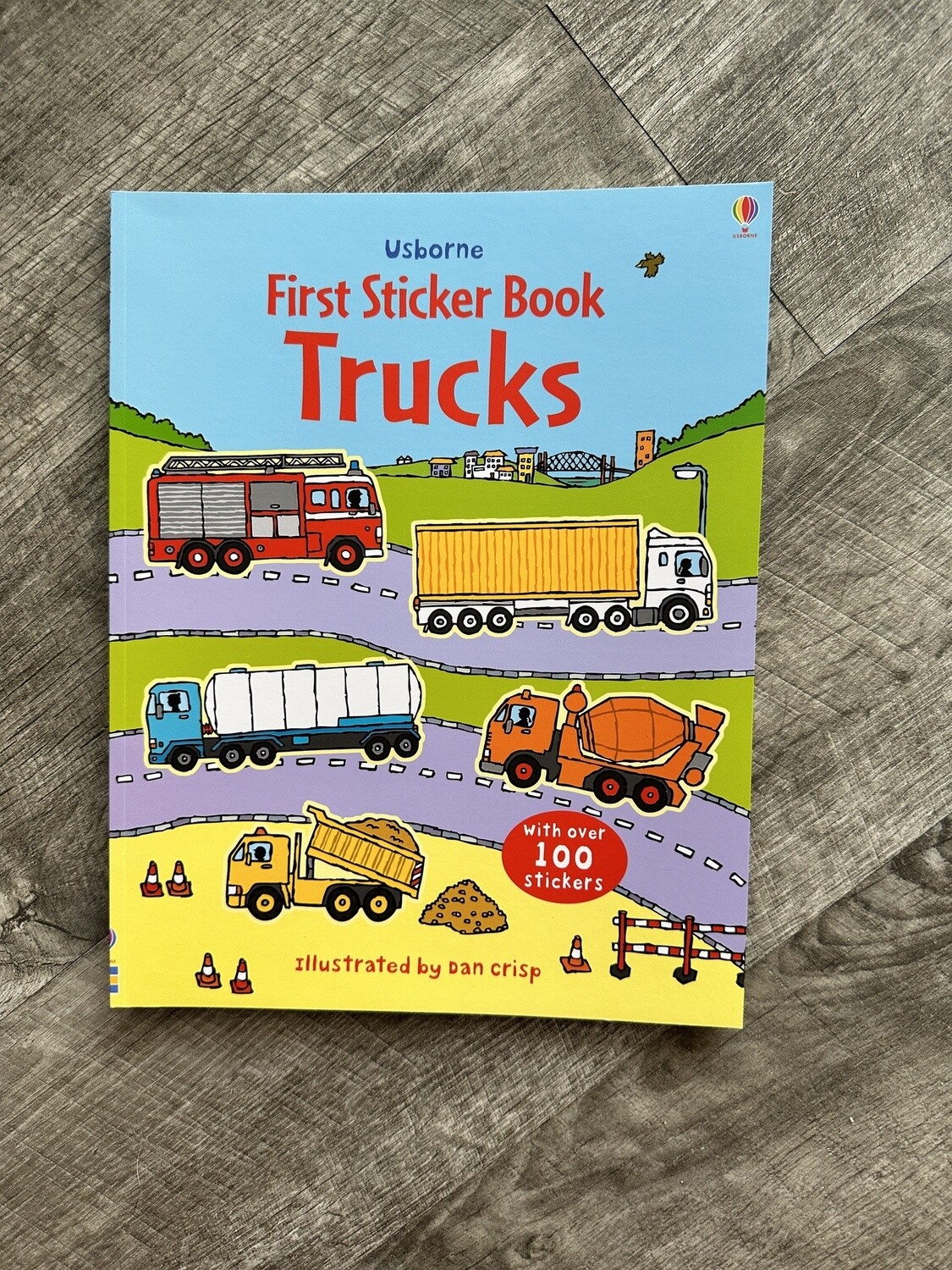 First Sticker Book Trucks