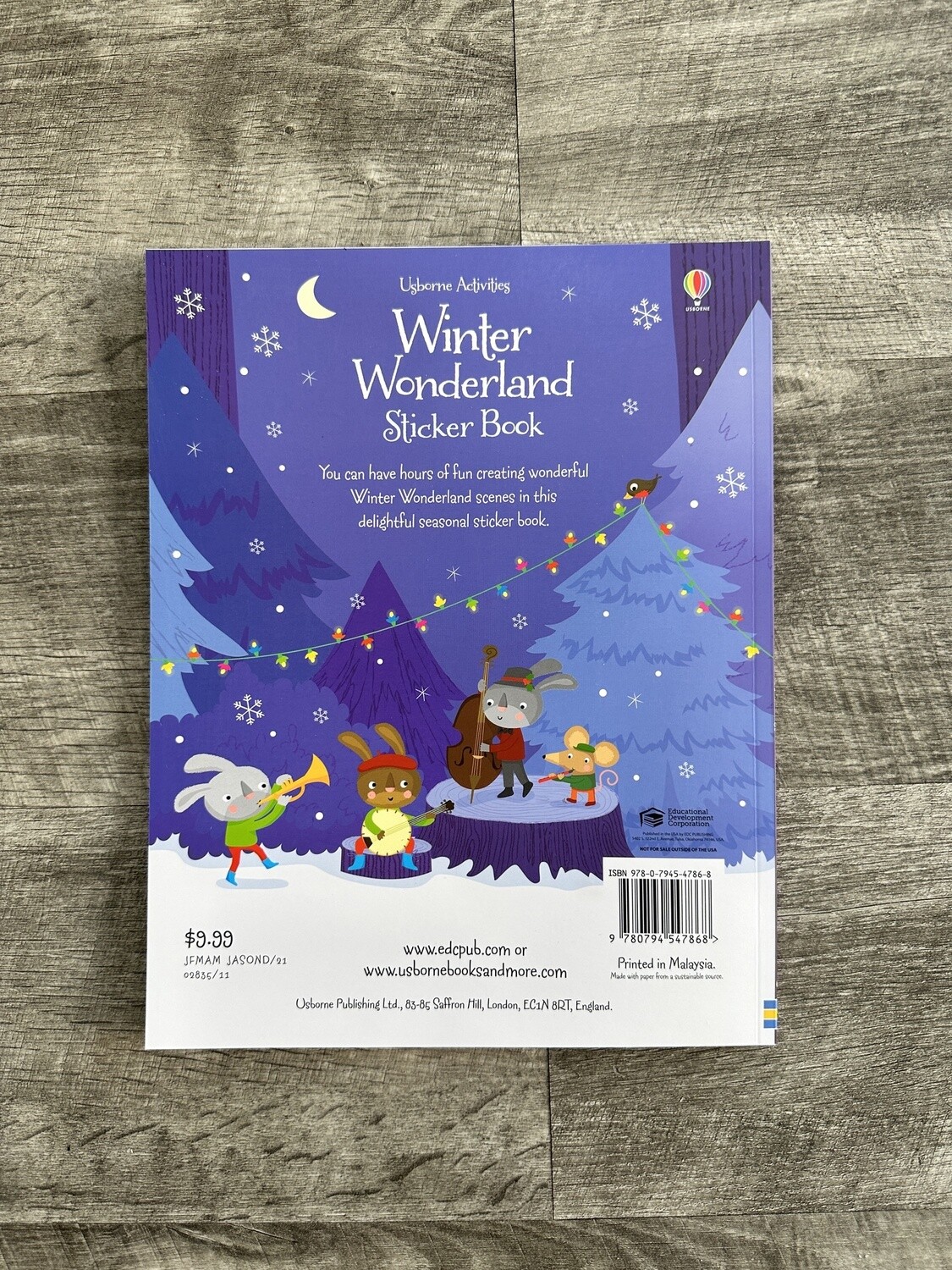 Winter Wonderland Sticker Book