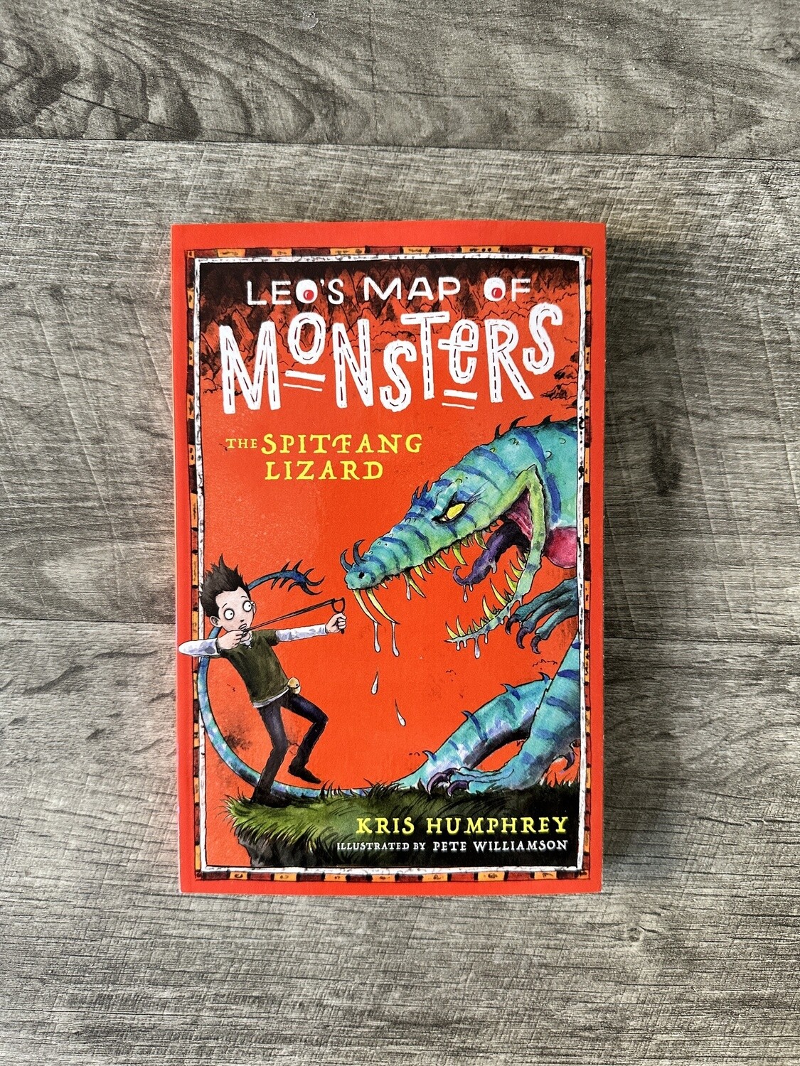 Humphrey, Kris-Leo&#39;s Map of Monsters The Spitfang Lizard