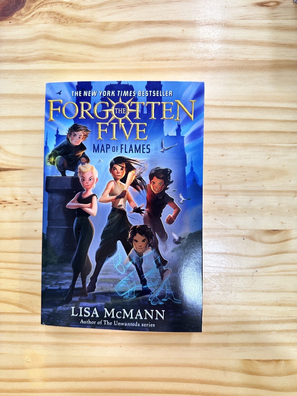 McMann, Lisa-The Forgotten Five: Map of Flames