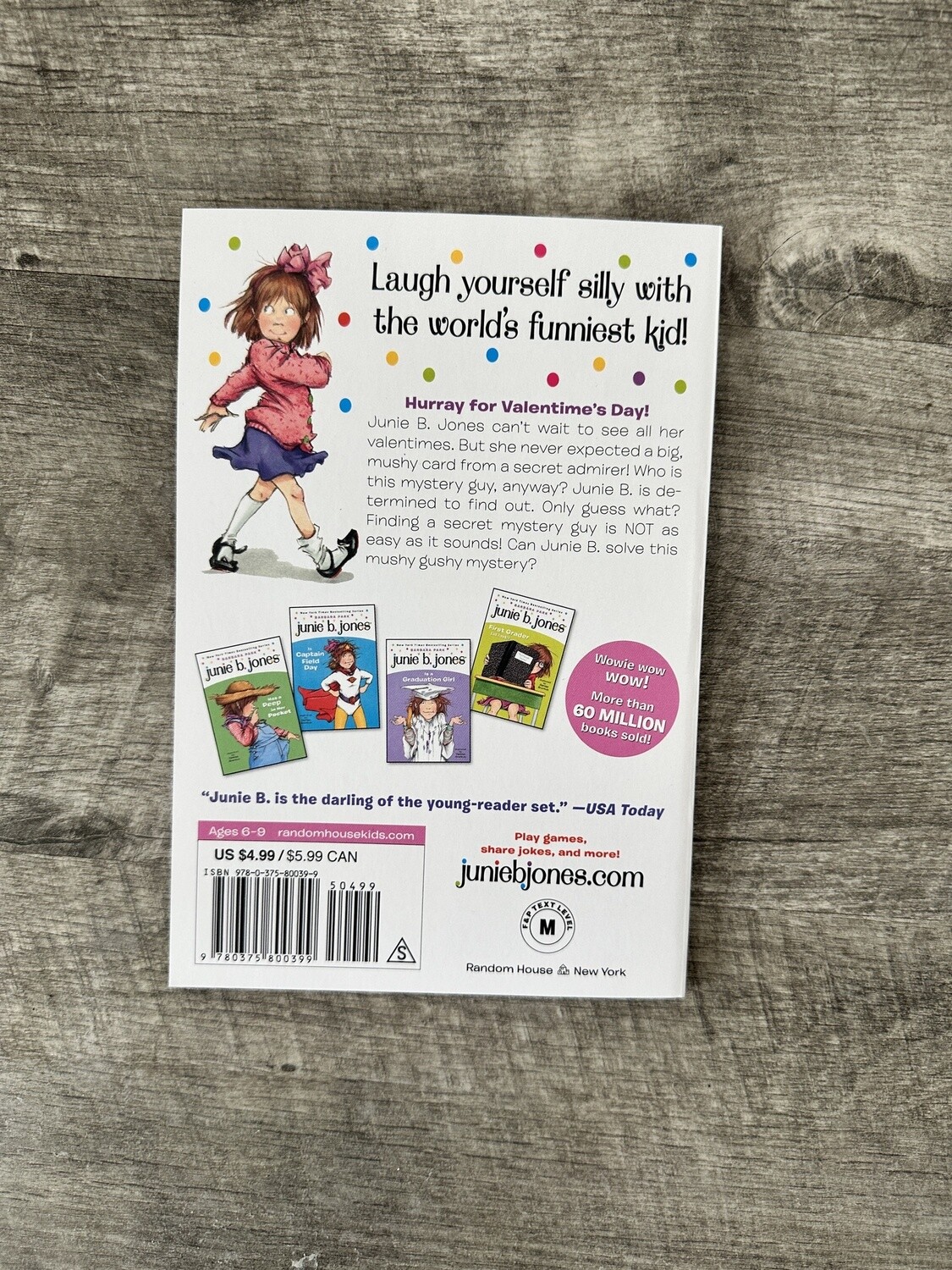 Park, Barbara-Junie B Jones and the Mushy Gushy Valentine