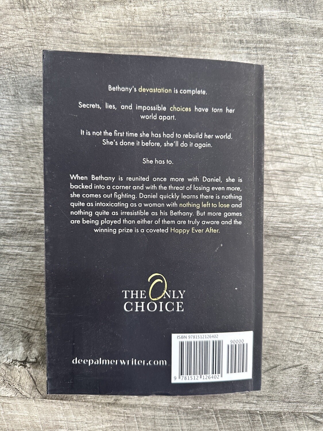 Palmer, Dee-The Only Choice