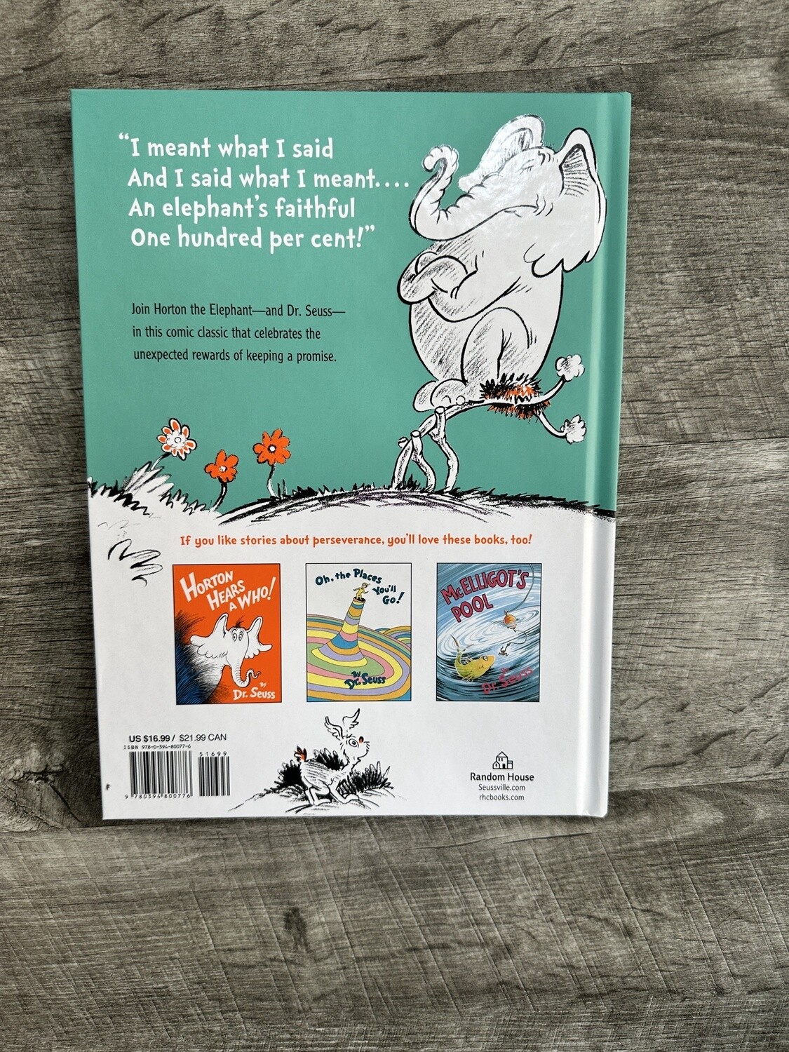 Dr. Seuss-Horton Hatches The Egg