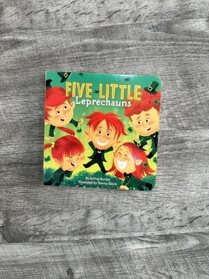 Burton, Jeffrey-Five Little Leprechauns