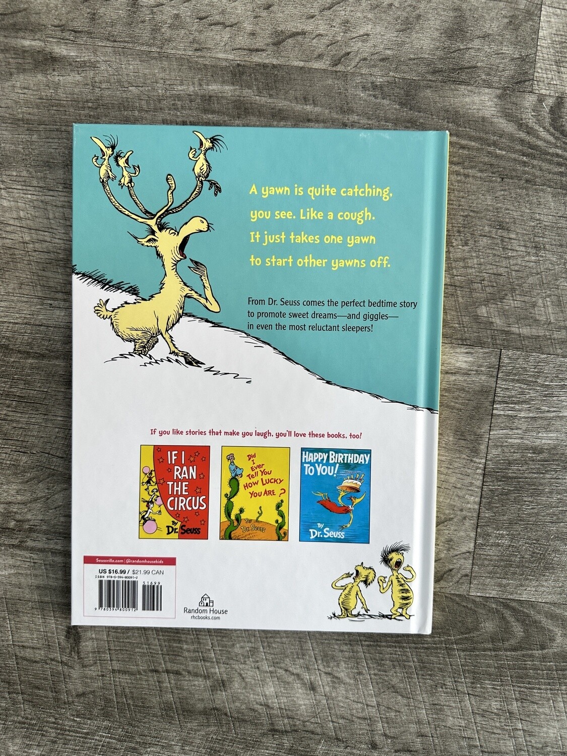 Dr. Seuss-Sleep Book