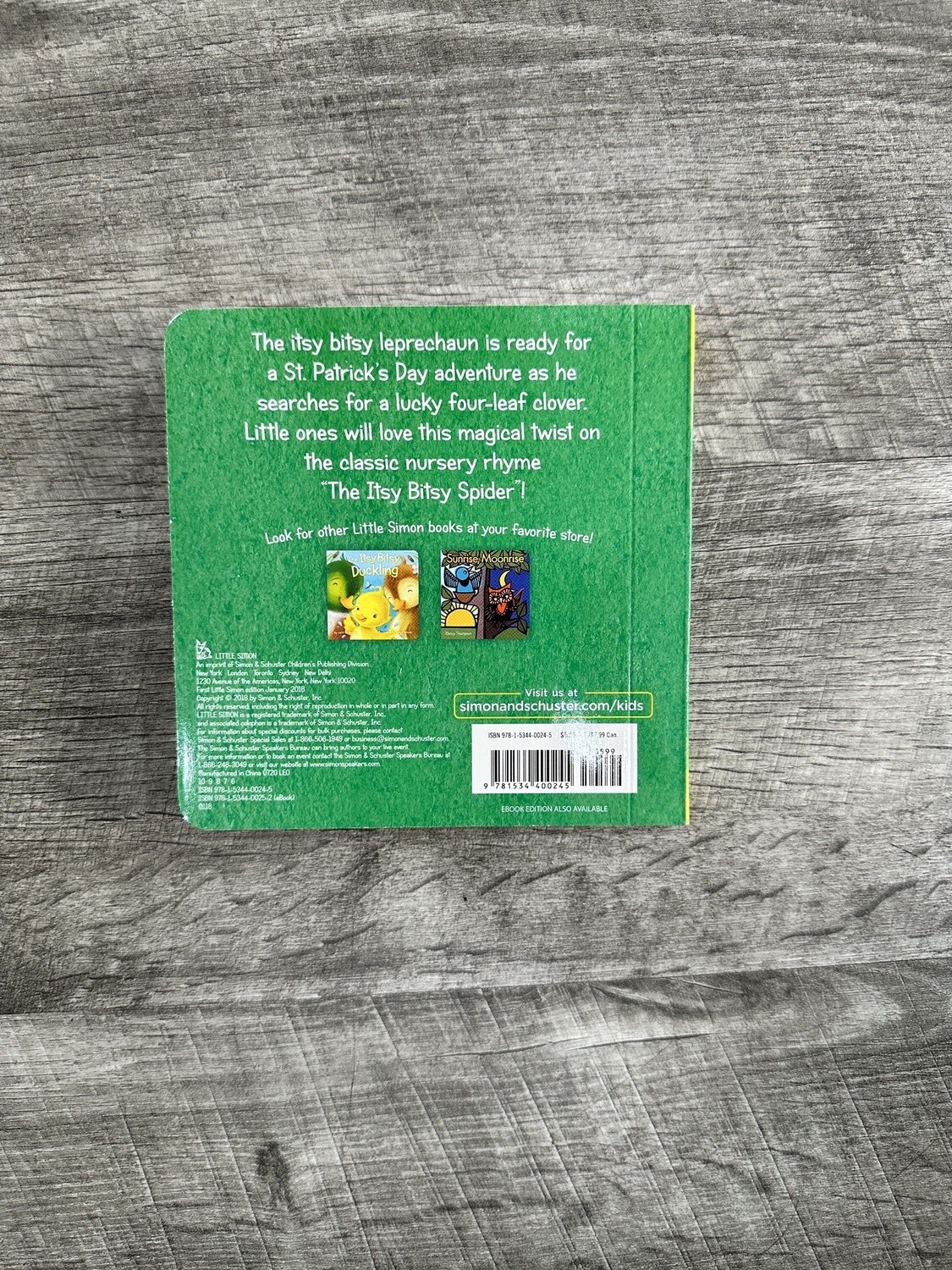 Burton, Jeffrey-The Itsy Bitsy Leprechaun