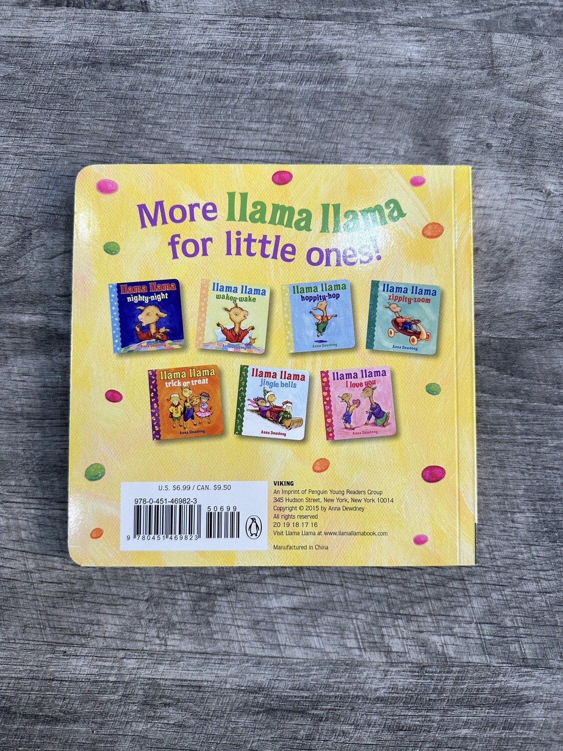 Dewdney, Anna-Llama Llama Easter Egg