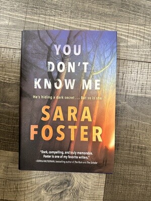 Foster, Sara-You Don't Know Me