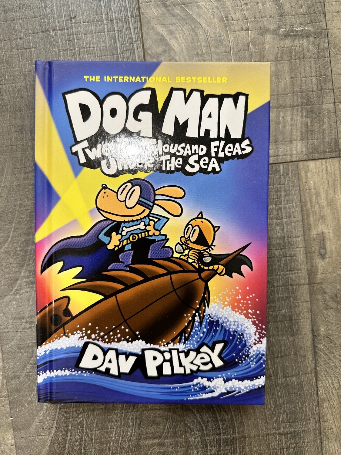 Pilkey, Dav-Dog Man Twenty Thousand Fleas Under the Sea