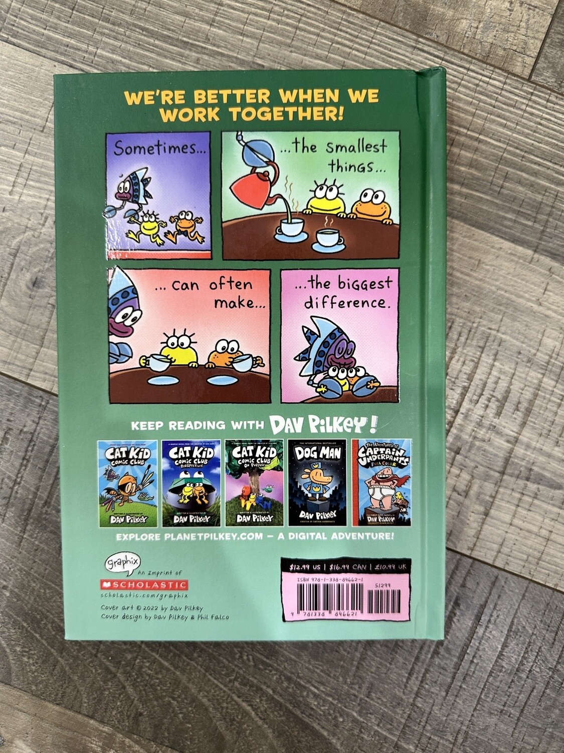 Pilkey, Dav-Cat Kid Comic Club Collaborations