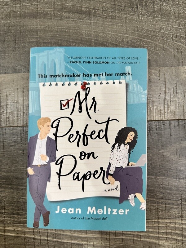 Meltzer, Jean-Mr. Perfect on Paper