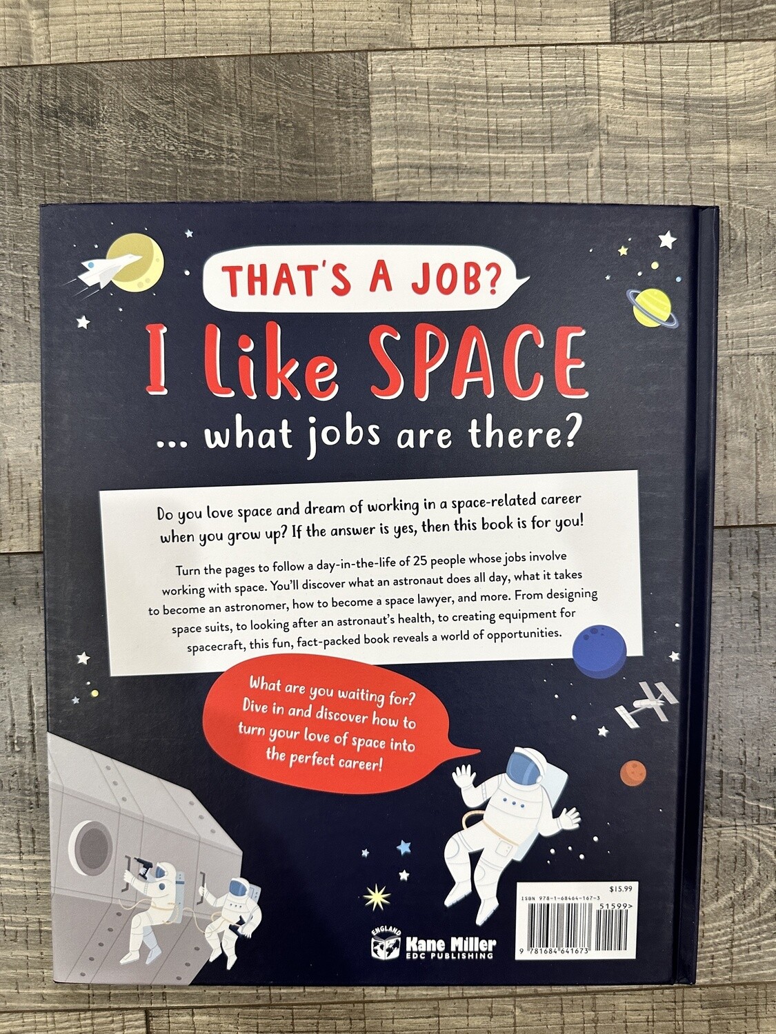 Martin, Steve-I Like Space...what jobs are there?